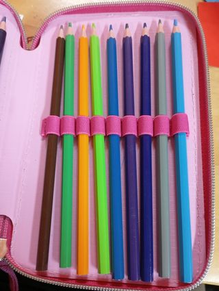 Porta pastelli 3 zip Barbie
