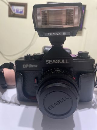 Cámara de fotos reflex Seagull 50mm