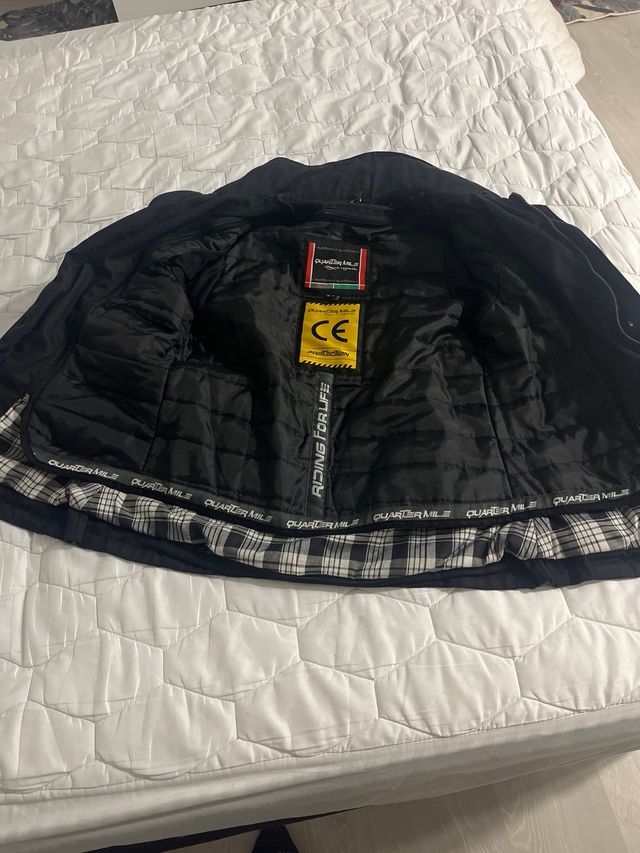 Cazadora moto mujer talla M