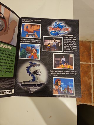 ALBUM BEYBLADE PANINI