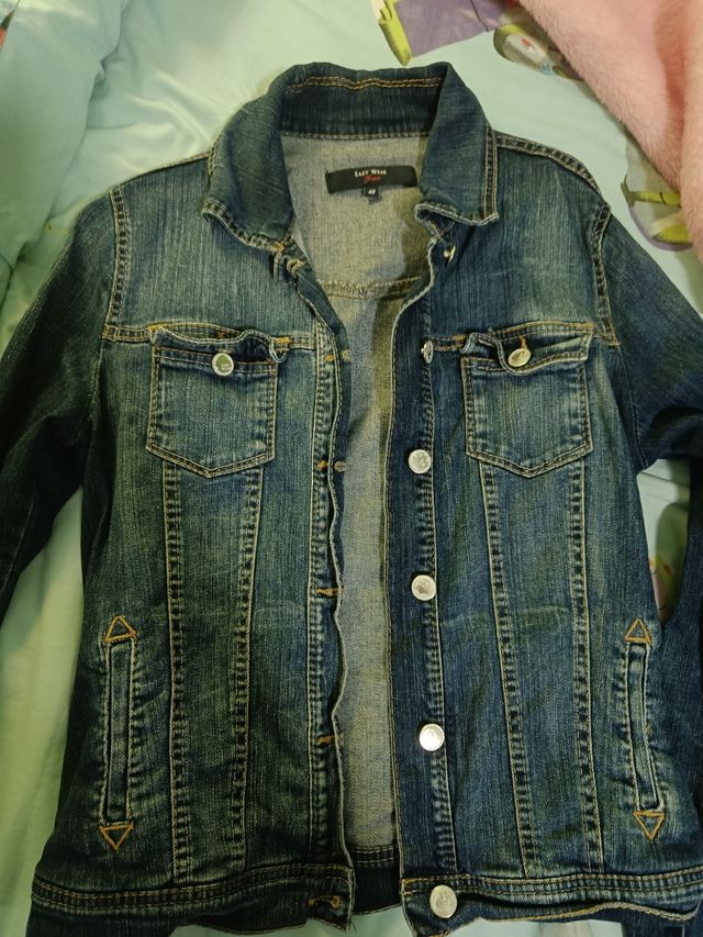 Chaqueta vaquera chica