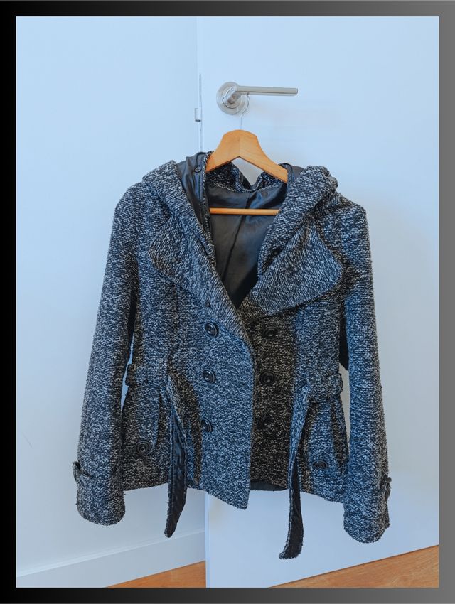 Chaqueta Abrigo gris