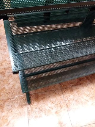 Espositor de zapatos de hierro