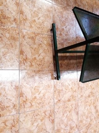 Espositor de zapatos de hierro