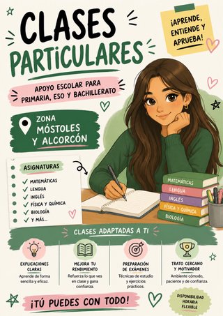 clases particulares ingles,lengua,mate en mostoles