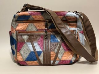 Bolso de piel vintage, mano u hombro