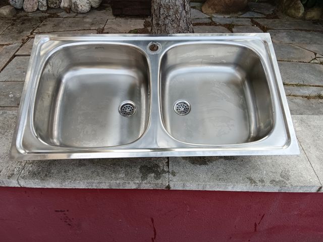 Pica fregadero cocina inox