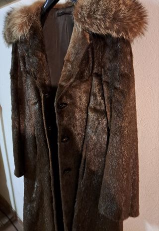 Capote in pelle 