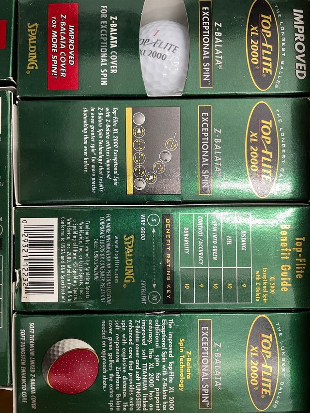 Pelotas de Golf - SPALDING TOP FLITE XL2000