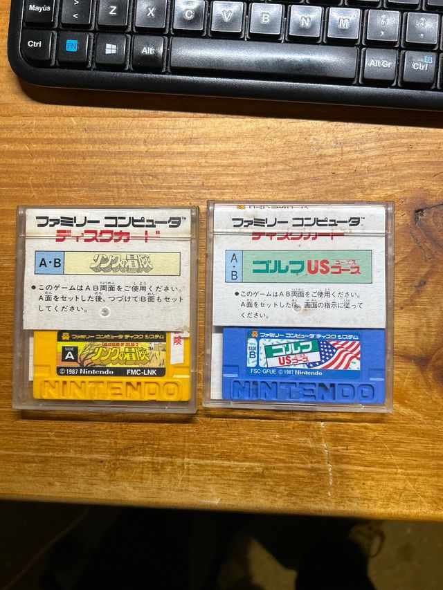 Legend of zelda 2 y Mario us golf