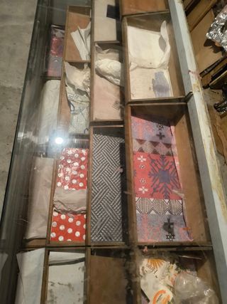 Vitrina expositor merceria muy antiguo vintage