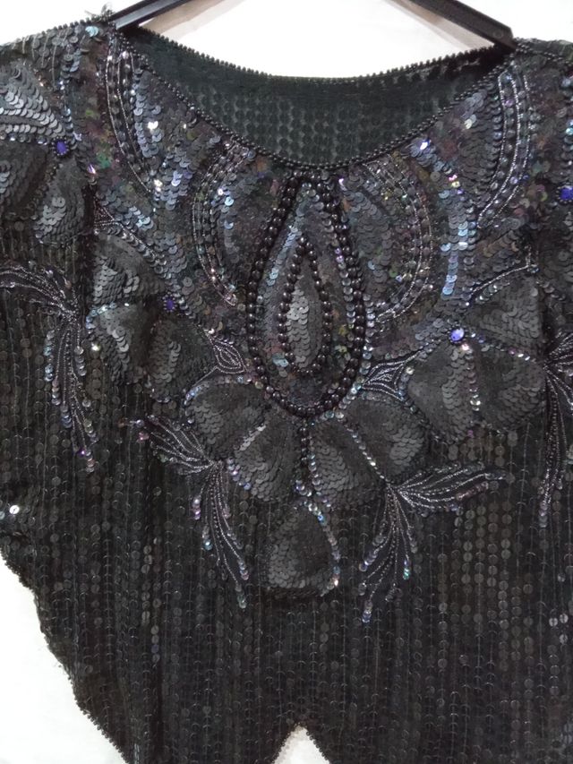 Top de fiesta vintage 