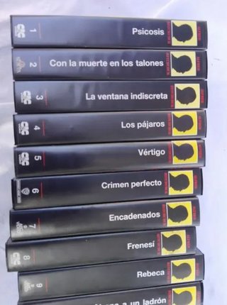 VHS Hitchcock (17 VHS)