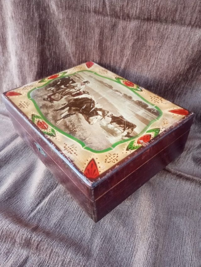 Caja Madera Antigua