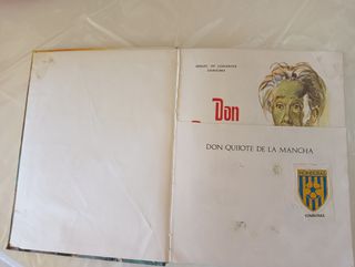 Libro infantil antiguo Don Quijote