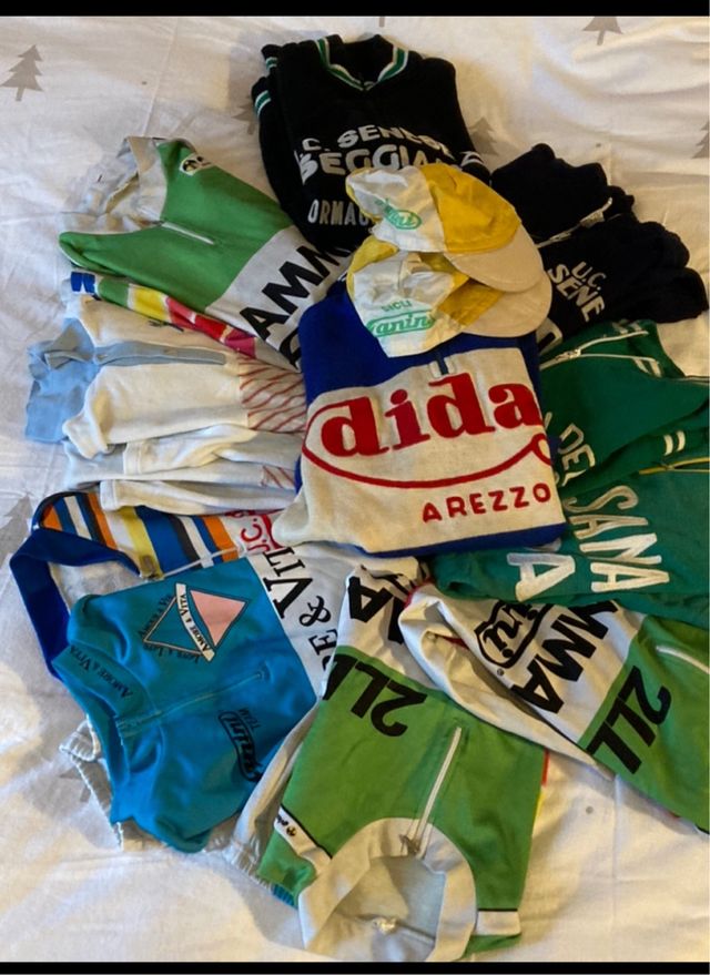 Maglie vintage ciclismo assortite
