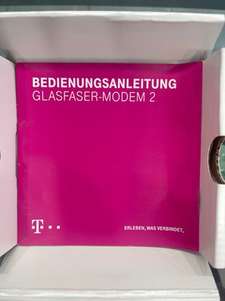 Modem a fibra ottica Telekom