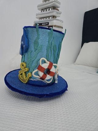 Sombrero mar océano crucero 