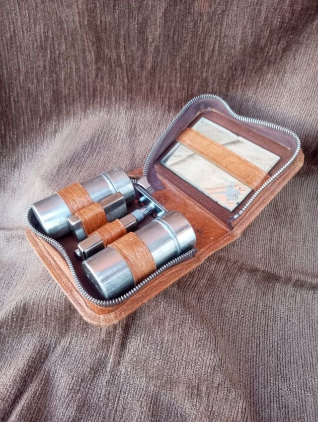 Estuche Afeitar Antiguo