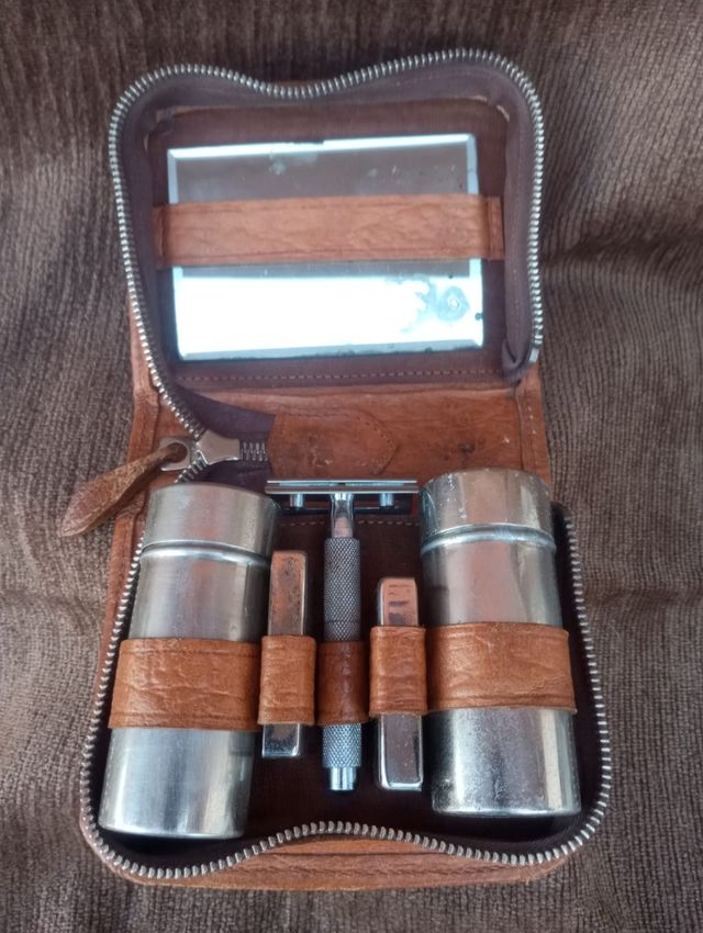 Estuche Afeitar Antiguo