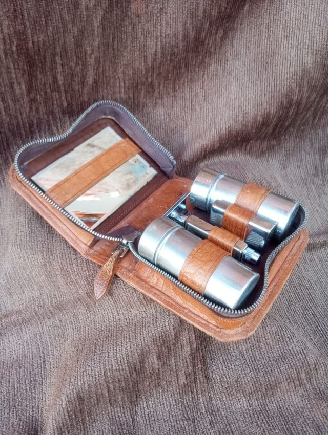 Estuche Afeitar Antiguo