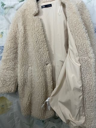 Abrigo 3/4 borreguito