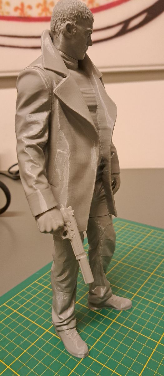 Resident evil chris redfield stampa 3d