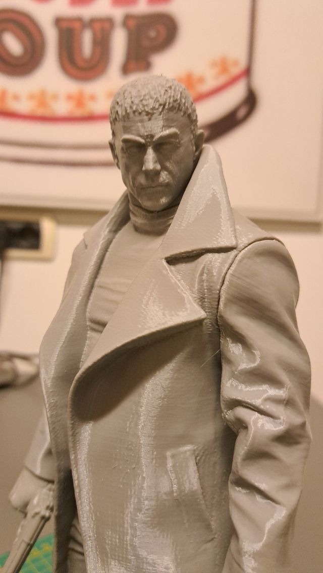 Resident evil chris redfield stampa 3d