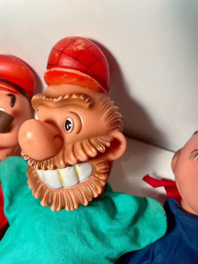 TÍTERES MARIONETAS FAMOSA POPEYE OLIVIA BRUTOS