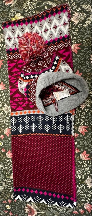 Bufanda y gorro chica