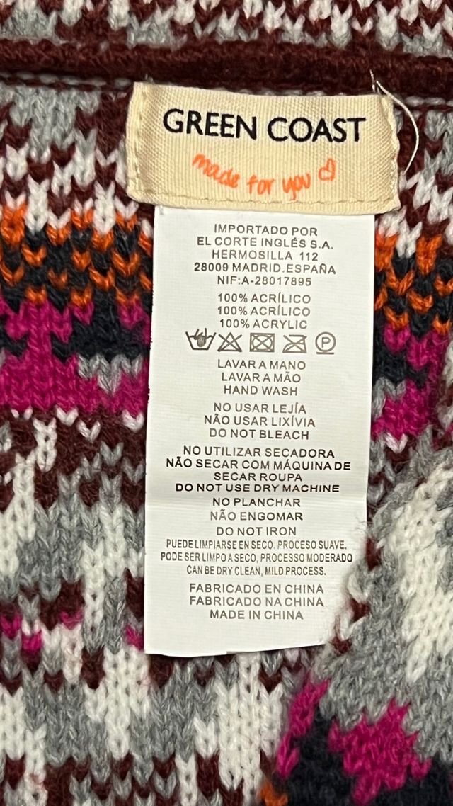 Bufanda y gorro chica