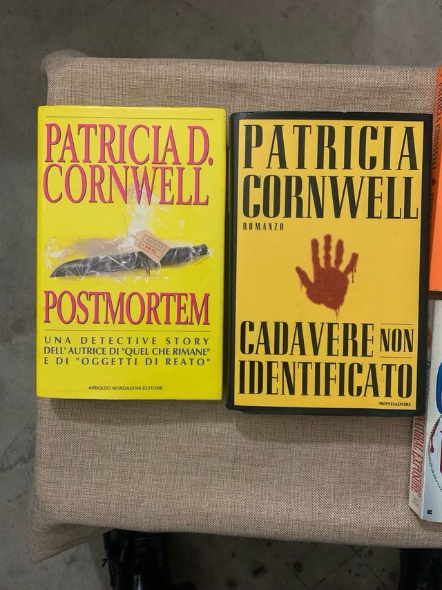 Lotto 6 libri Patricia Cornwell romanzi