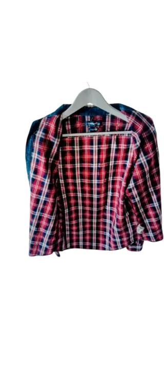 DESIGUAL - camisa cuadros muy buena. S
