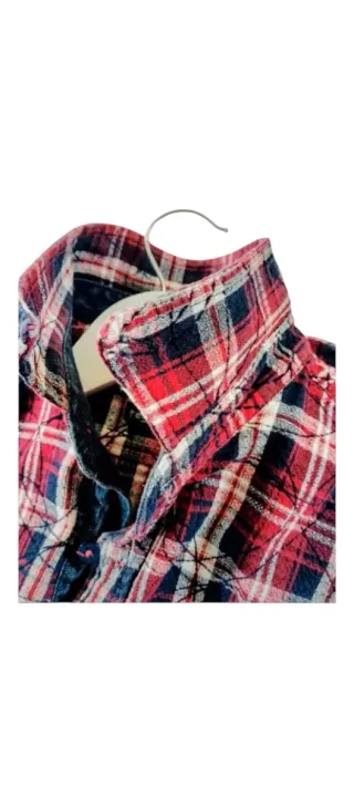 DESIGUAL - camisa cuadros muy buena. S