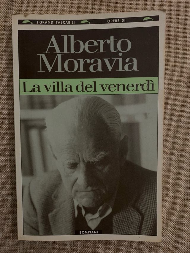 Libro La Villa del Venerdì  Alberto Moravia