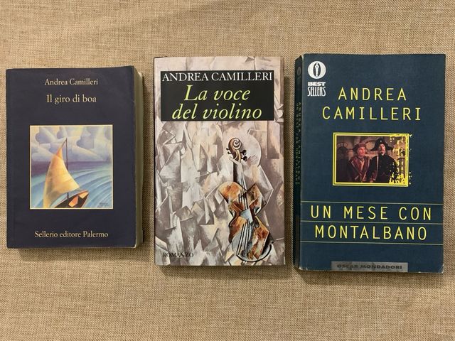Set 3 libri  Andrea Camilleri