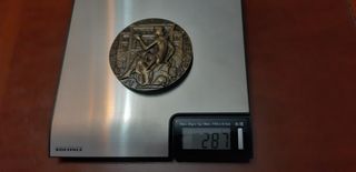 Medalla Universidad Zaragoza IV Centenario Bronce