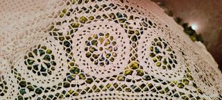 Tapete mesa camilla artesanía