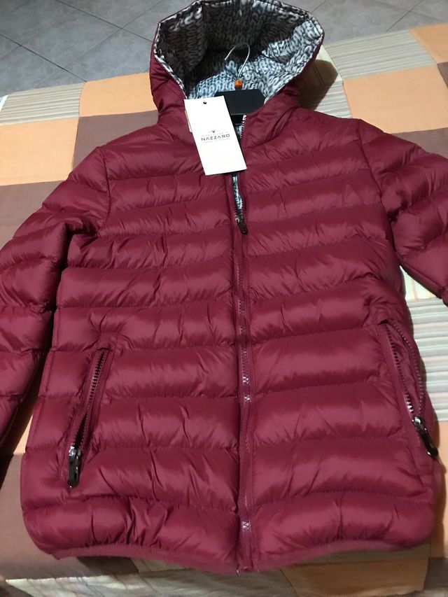 Piumino da ragazzo rosso