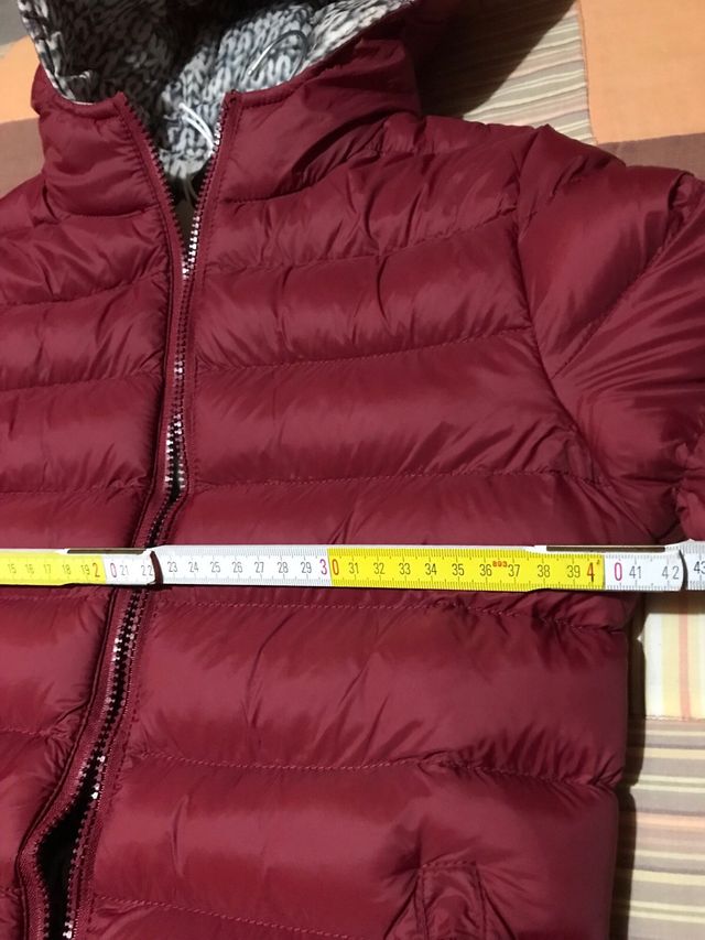 Piumino da ragazzo rosso