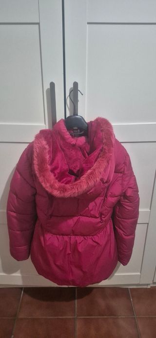 Chaquetón de pelos rosa 15-16