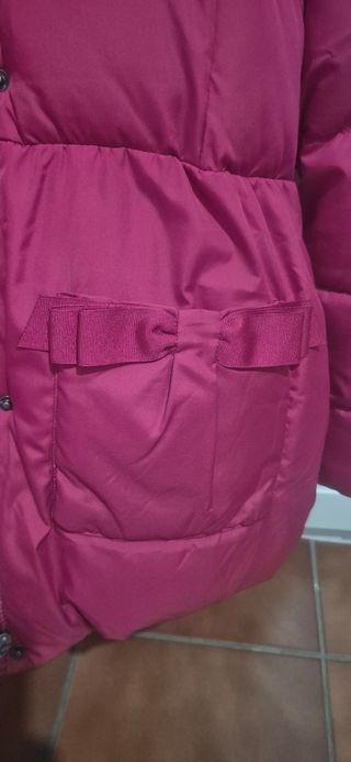 Chaquetón de pelos rosa 15-16