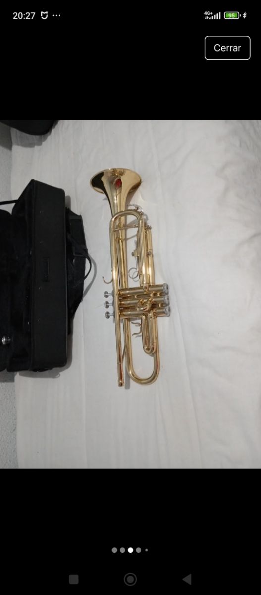 Trompeta afinada en siB