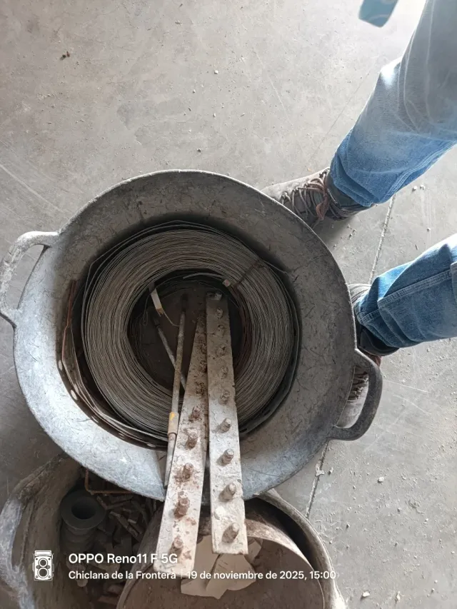 Chapas encofrado de 50 x 50 Pilares