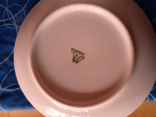 6 platillos café años 90 CIM