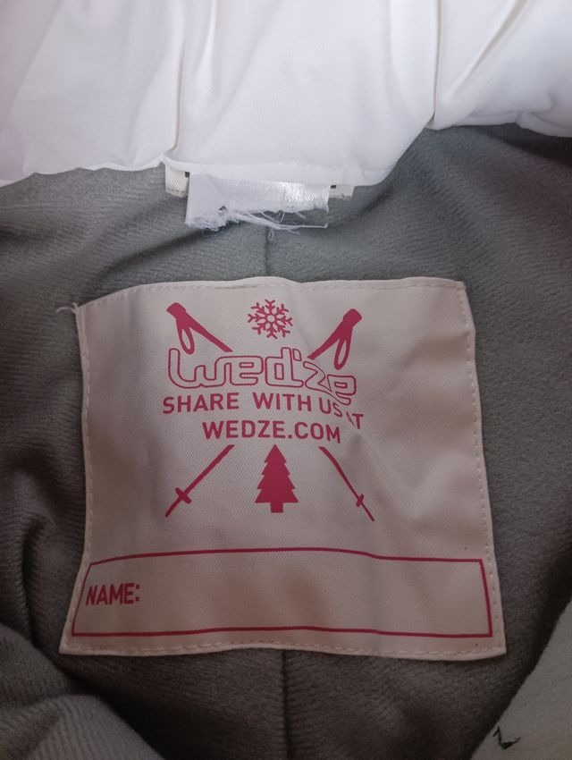 Calças e casaco de neve