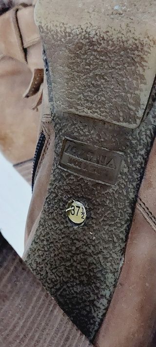 Botines De Piel Aquatalia 37.5