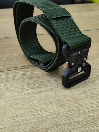 Cinturón Táctico/ Ceñidor Táctico Verde-Dorado Nue