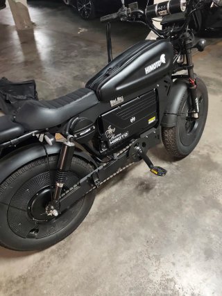 Bicicleta eléctrica  black warrior americana