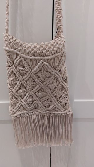 Bolso de macrame